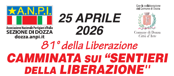 81° della Liberazione CAMMINATA SUI "SENTIERI DELLA LIBERAZIONE"