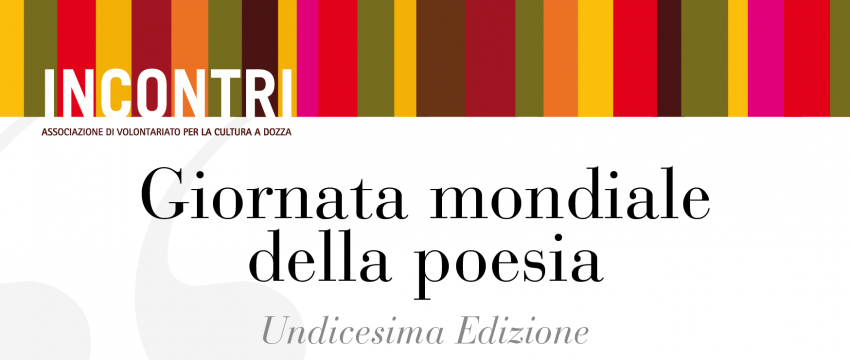 GIORNATA DELLA POESIA