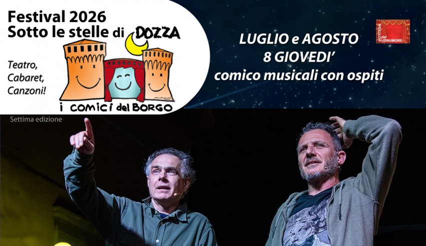 SOTTO LE STELLE DI DOZZA - I COMICI DEL BORGO